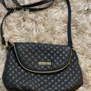 Quilted cross body bag